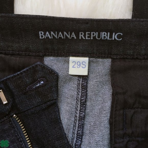 Banana Republic Trouser Cut Jeans Size 29S - Picture 7 of 10